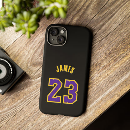 LeBron James King’s Guard Edition – MaxProtect Hybrid Shell, Athletic Profile | iPhone 8–16 Pro Max & Samsung S10–S25 Ultra Compatible
