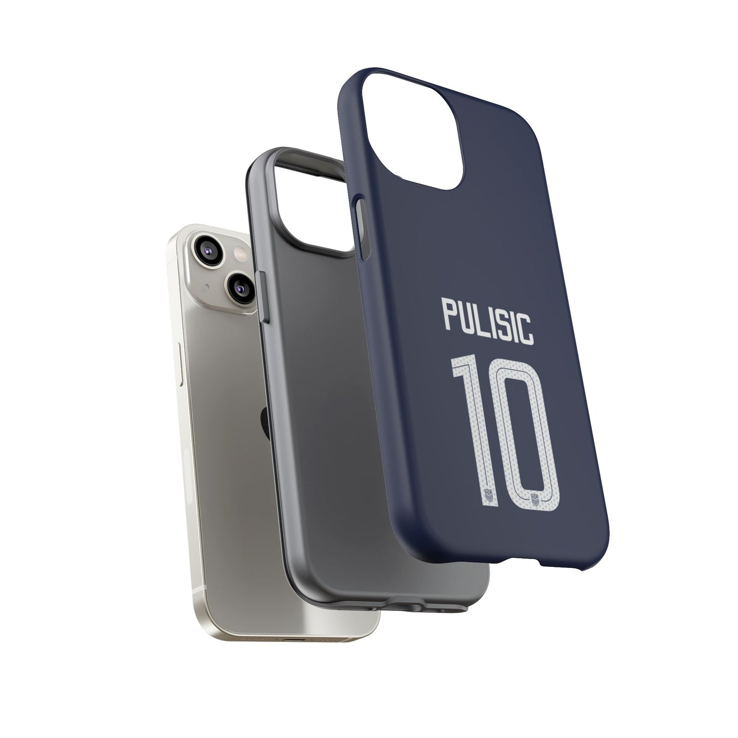 Christian Pulisic Precision Armor – Dual-Layer Durability & Sleek Fit | Compatible with iPhone 8 to 16 Pro Max & Samsung Galaxy S10 to S25 Ultra
