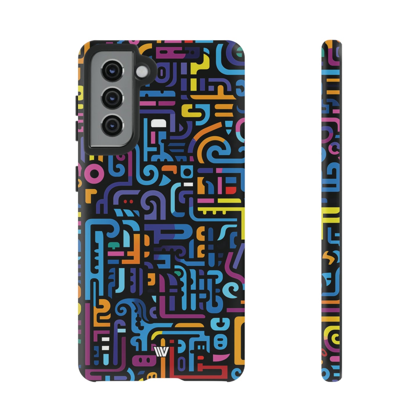 NEON GLYPHS | Tough Phone Case