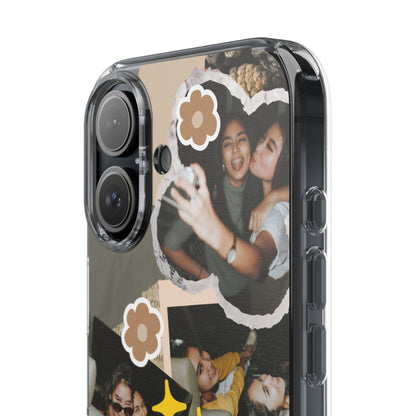 Memories In Retro Templet Custom Printed Clear Cases - covers4phones