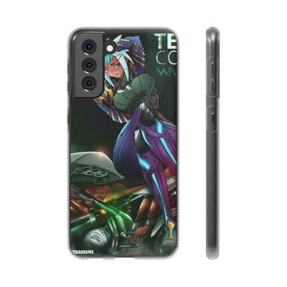 Anime-Inspired Phone Case - Flexi Cases, Custom Phone Cover, Gift for Her, Birthday Present, Unique Cell Phone Accessories