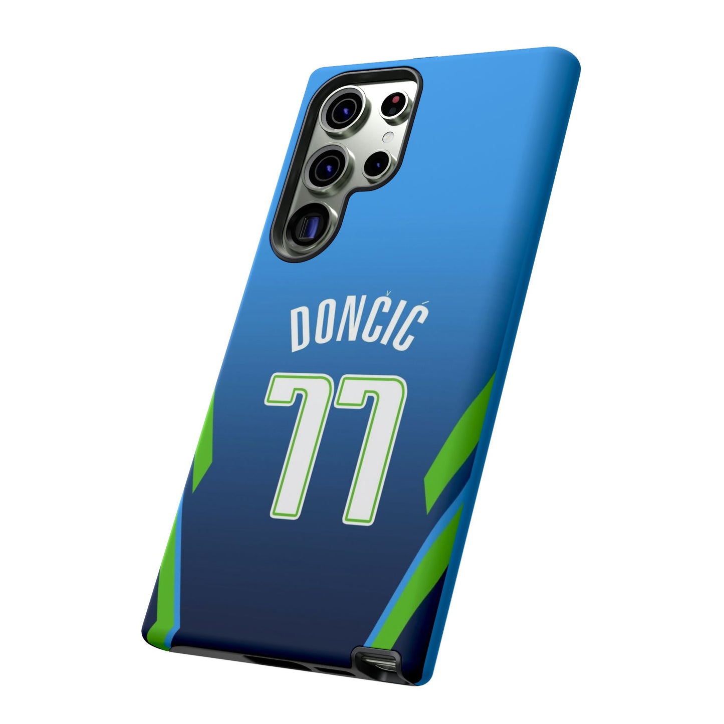 Luka Dončić Ice Vision Edition – Rugged Dual-Layer Build, Slim Fit | Compatible with iPhone 8–16 Pro Max & Samsung Galaxy S10–S25 Ultra