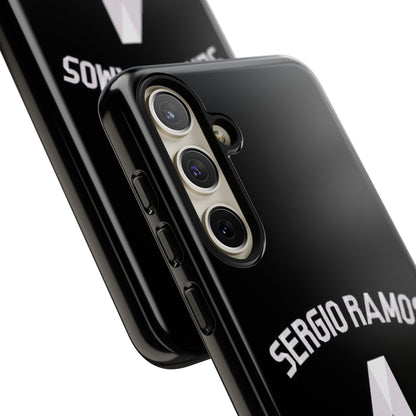 Sergio Ramos Defender Pro – Dual-Layer Shock Absorption & Slim Profile | Compatible with iPhone 8 to 16 Pro Max & Samsung Galaxy S10 to S25 Ultra