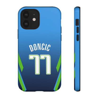 Luka Dončić Ice Vision Edition – Rugged Dual-Layer Build, Slim Fit | Compatible with iPhone 8–16 Pro Max & Samsung Galaxy S10–S25 Ultra