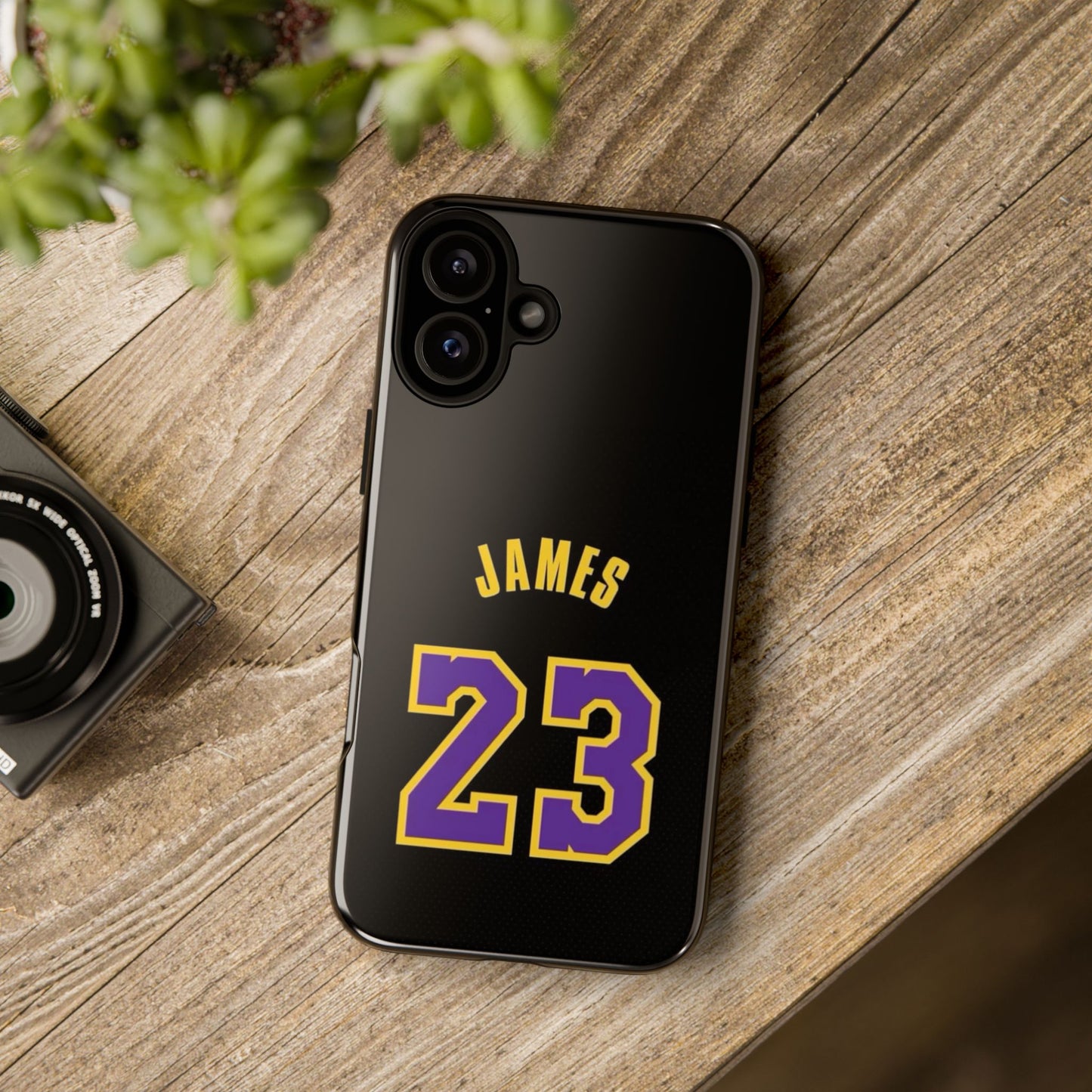LeBron James King’s Guard Edition – MaxProtect Hybrid Shell, Athletic Profile | iPhone 8–16 Pro Max & Samsung S10–S25 Ultra Compatible