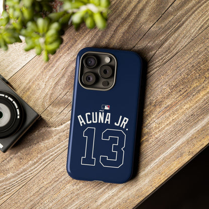 Ronald Acuña Jr. Power Play Phone Case – Bold Style, Braves Energy & MVP Swagger
