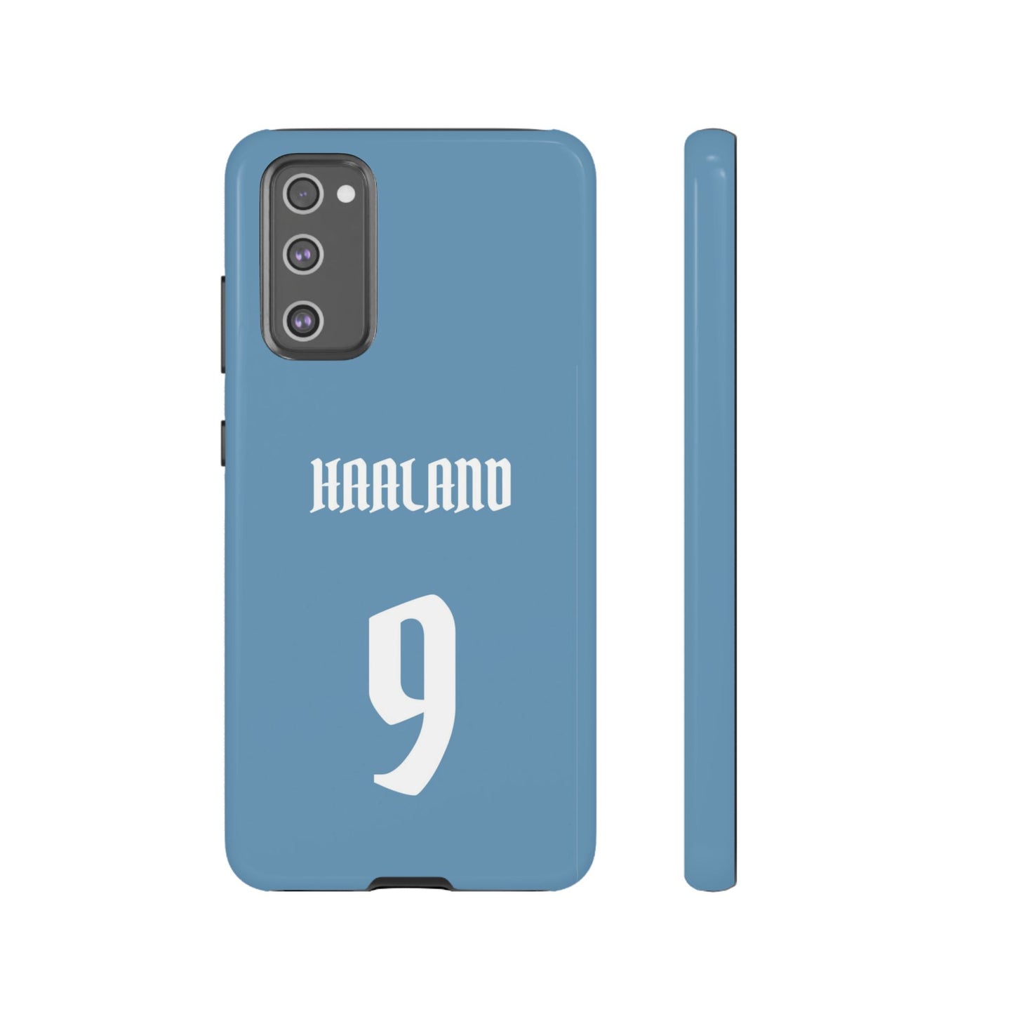 Erling Haaland PowerStrike – Rugged Dual-Layer Protection & Slim Profile | Compatible with iPhone 8 to 16 Pro Max & Samsung Galaxy S10 to S25 Ultra