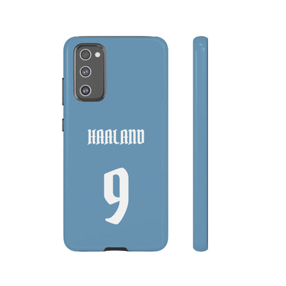 Erling Haaland PowerStrike – Rugged Dual-Layer Protection & Slim Profile | Compatible with iPhone 8 to 16 Pro Max & Samsung Galaxy S10 to S25 Ultra
