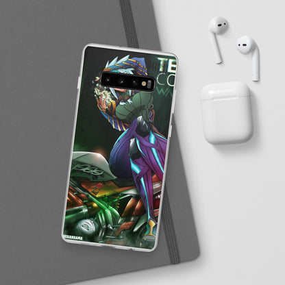 Anime-Inspired Phone Case - Flexi Cases, Custom Phone Cover, Gift for Her, Birthday Present, Unique Cell Phone Accessories