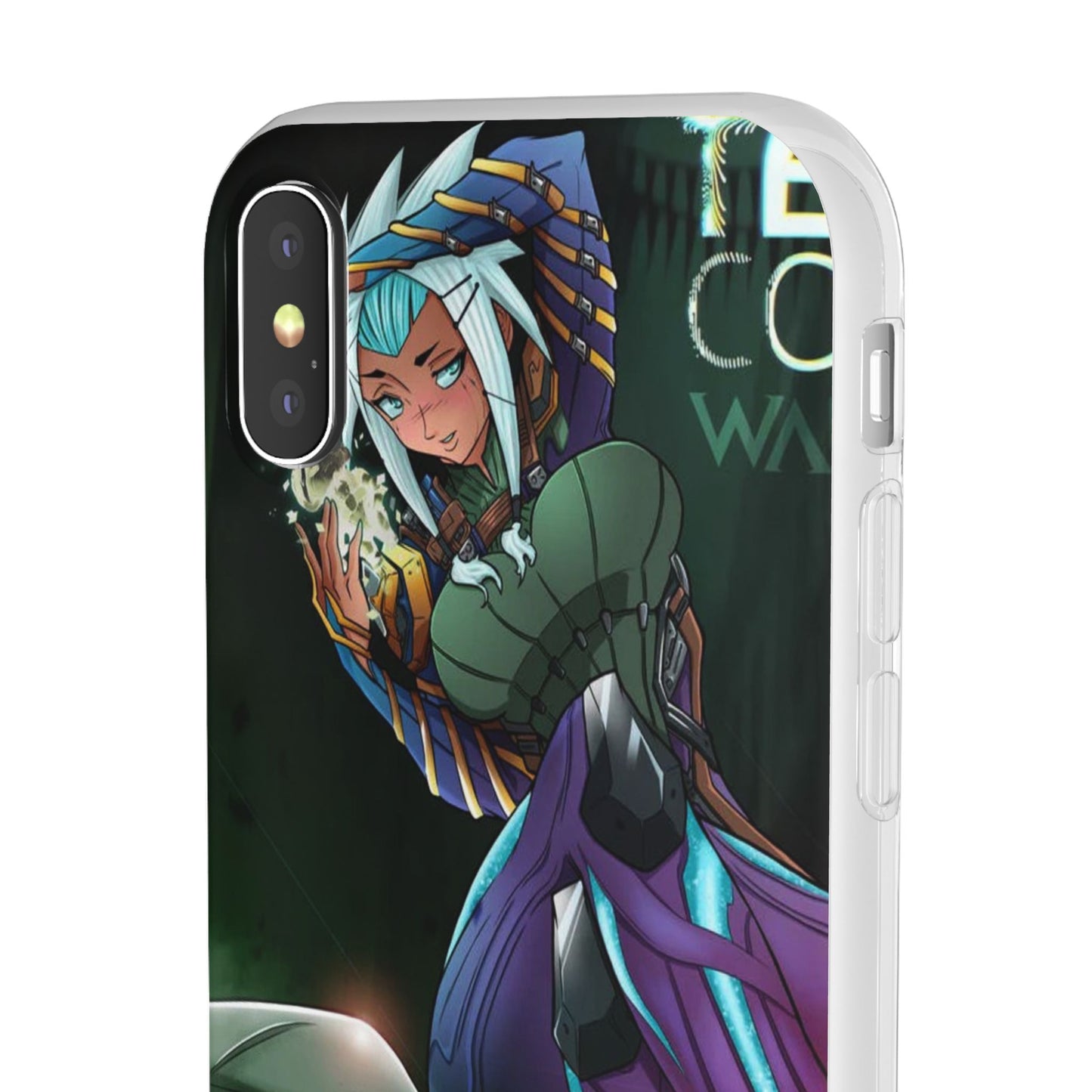 Anime-Inspired Phone Case - Flexi Cases, Custom Phone Cover, Gift for Her, Birthday Present, Unique Cell Phone Accessories