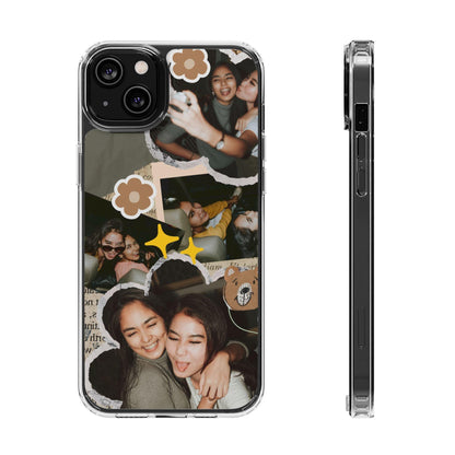 Memories In Retro Templet Custom Printed Clear Cases - covers4phones