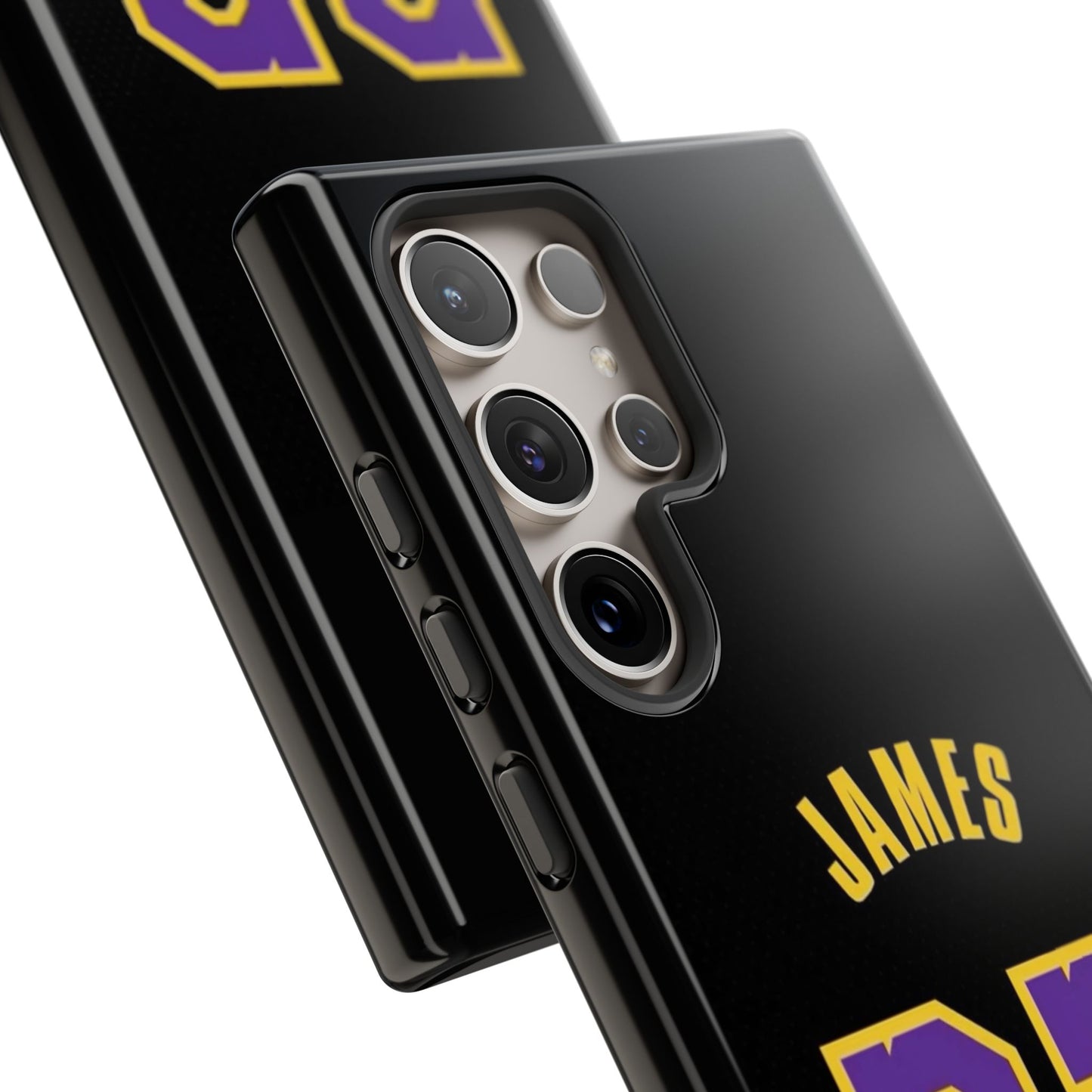 LeBron James King’s Guard Edition – MaxProtect Hybrid Shell, Athletic Profile | iPhone 8–16 Pro Max & Samsung S10–S25 Ultra Compatible
