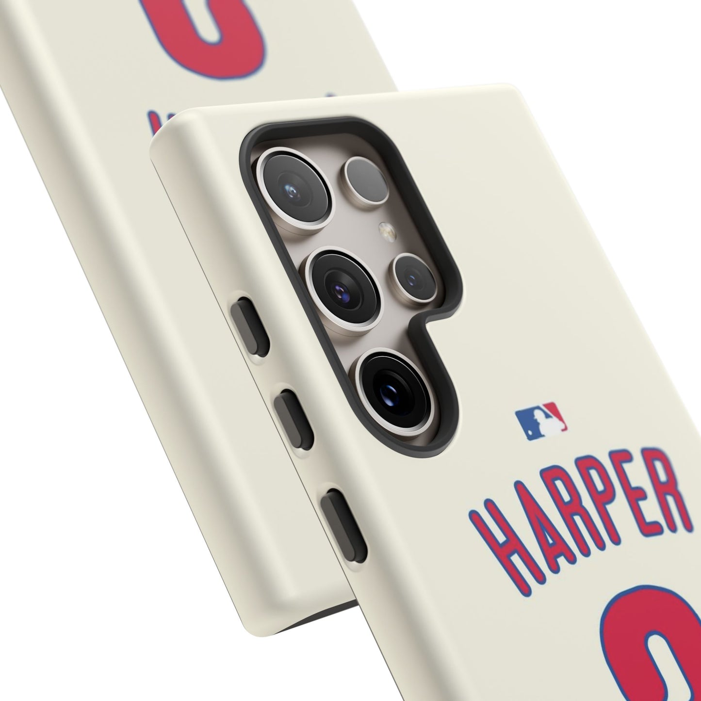 Bryce Harper PowerGrip – Dual-Layer Defense & Slim Fit | Compatible with iPhone 8 to 16 Pro Max & Samsung Galaxy S10 to S25 Ultra