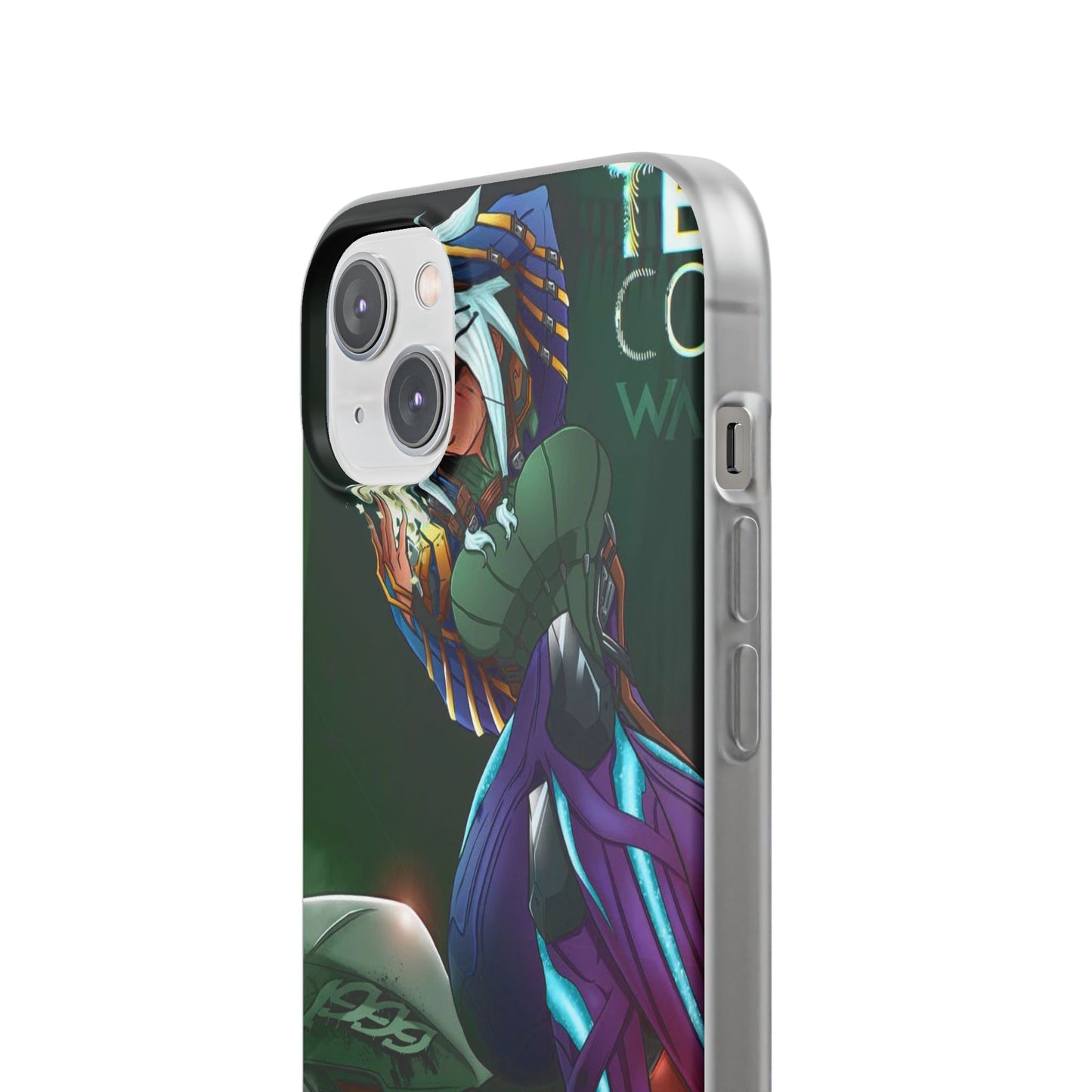 Anime-Inspired Phone Case - Flexi Cases, Custom Phone Cover, Gift for Her, Birthday Present, Unique Cell Phone Accessories