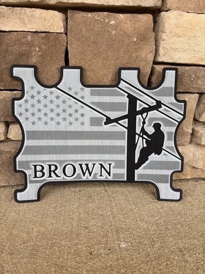 "Lineman" - Custom Speaker Shell for Turtlebox or Ecoxgear Defender