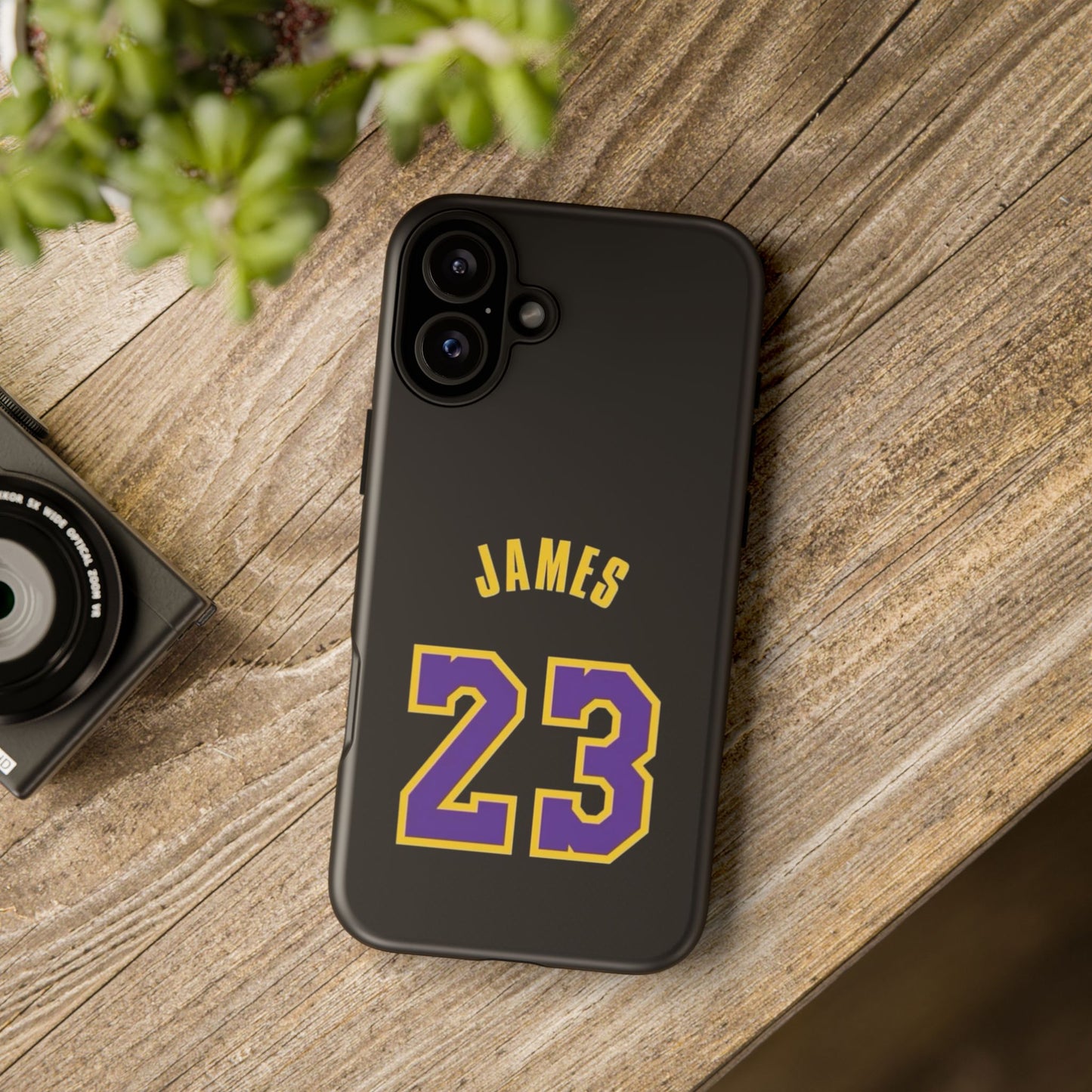 LeBron James King’s Guard Edition – MaxProtect Hybrid Shell, Athletic Profile | iPhone 8–16 Pro Max & Samsung S10–S25 Ultra Compatible