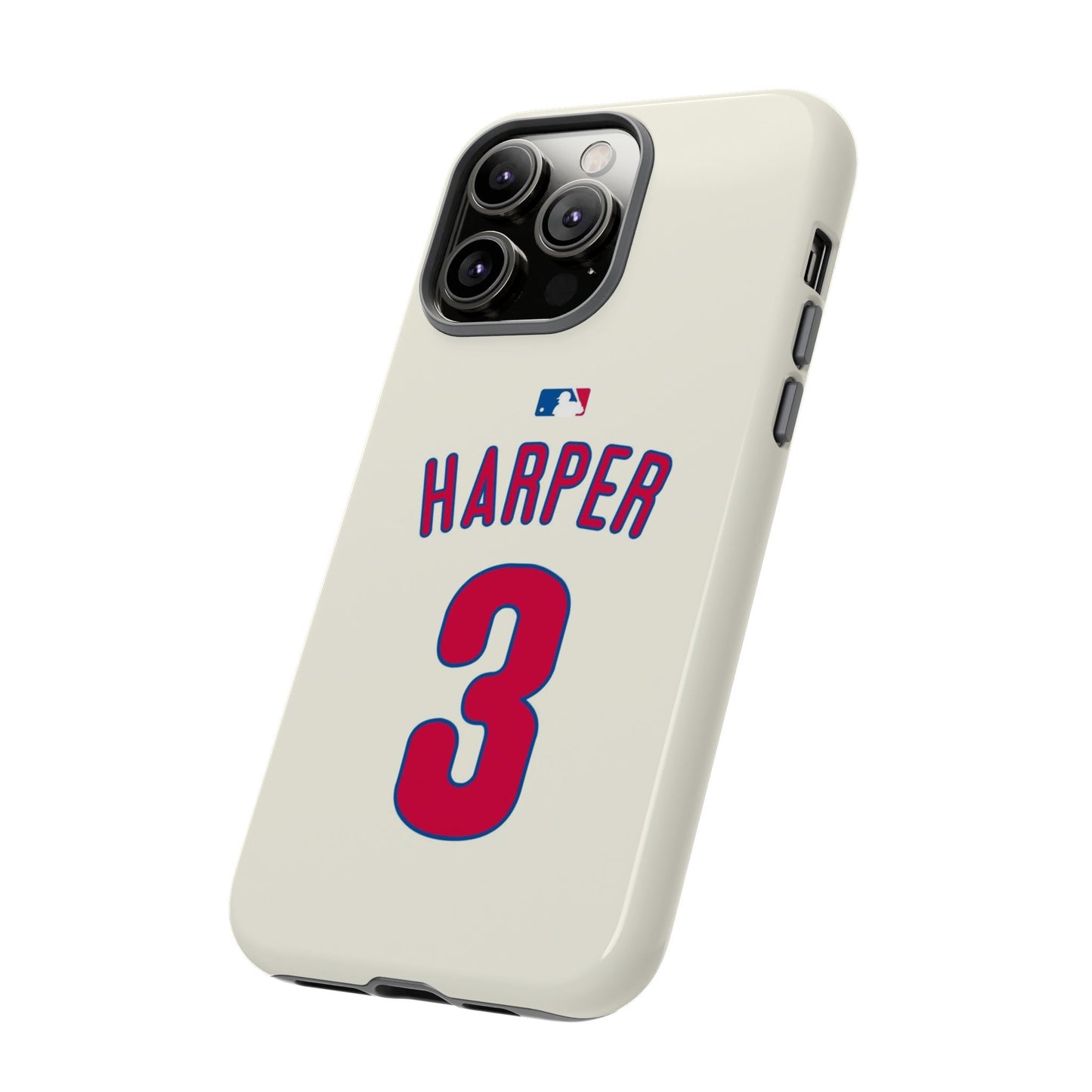 Bryce Harper PowerGrip – Dual-Layer Defense & Slim Fit | Compatible with iPhone 8 to 16 Pro Max & Samsung Galaxy S10 to S25 Ultra