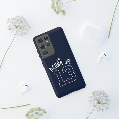Ronald Acuña Jr. Power Play Phone Case – Bold Style, Braves Energy & MVP Swagger