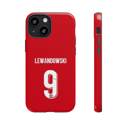 Robert Lewandowski Precision Guard – Dual-Layer Protection & Sleek Design | Compatible with iPhone 8 to 16 Pro Max & Samsung Galaxy S10 to S25 Ultra