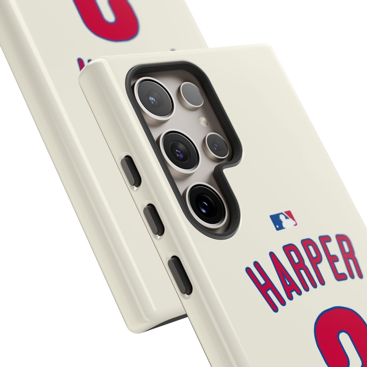Bryce Harper PowerGrip – Dual-Layer Defense & Slim Fit | Compatible with iPhone 8 to 16 Pro Max & Samsung Galaxy S10 to S25 Ultra