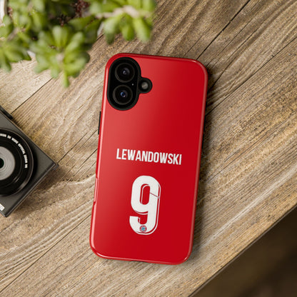Robert Lewandowski Precision Guard – Dual-Layer Protection & Sleek Design | Compatible with iPhone 8 to 16 Pro Max & Samsung Galaxy S10 to S25 Ultra