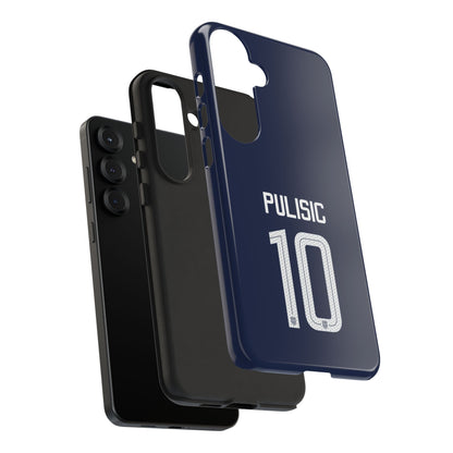 Christian Pulisic Precision Armor – Dual-Layer Durability & Sleek Fit | Compatible with iPhone 8 to 16 Pro Max & Samsung Galaxy S10 to S25 Ultra