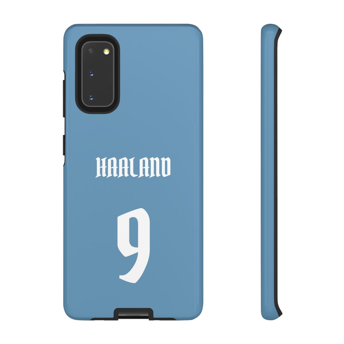 Erling Haaland PowerStrike – Rugged Dual-Layer Protection & Slim Profile | Compatible with iPhone 8 to 16 Pro Max & Samsung Galaxy S10 to S25 Ultra