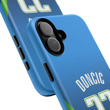 Luka Dončić Ice Vision Edition – Rugged Dual-Layer Build, Slim Fit | Compatible with iPhone 8–16 Pro Max & Samsung Galaxy S10–S25 Ultra