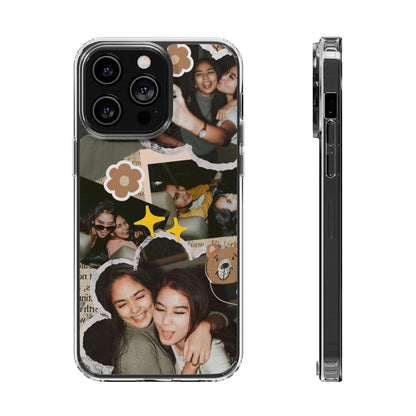 Memories In Retro Templet Custom Printed Clear Cases - covers4phones