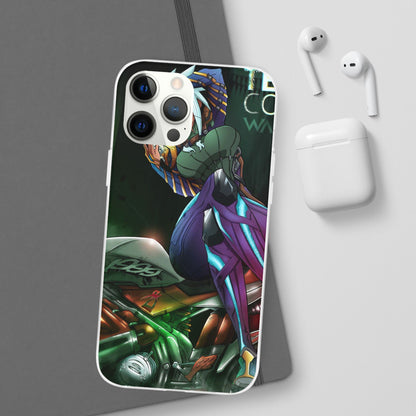 Anime-Inspired Phone Case - Flexi Cases, Custom Phone Cover, Gift for Her, Birthday Present, Unique Cell Phone Accessories