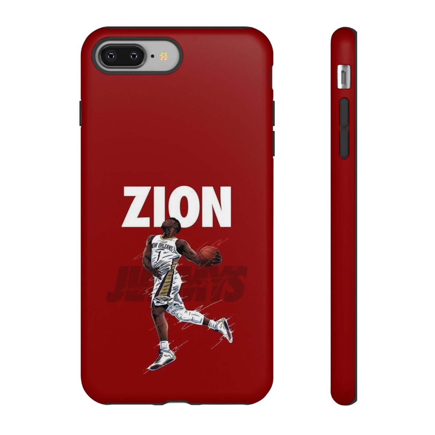 Zion Williamson Power Drive Edition – Rugged Dual-Layer Armor & Slim Fit | Compatible with iPhone 8–16 Pro Max & Samsung S10–S25 Ultra