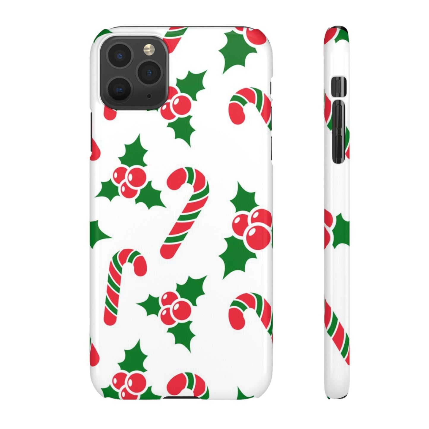 Custom iPhone Tough Phone Case – Christmas Santa Holiday Design, Festive Xmas Protection - covers4phones