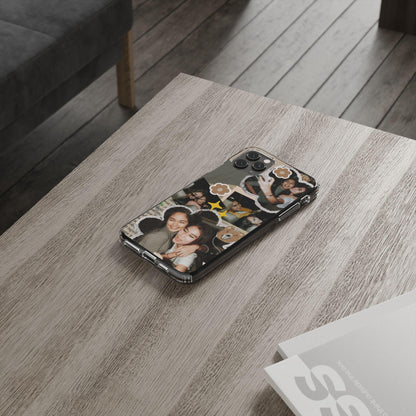 Memories In Retro Templet Custom Printed Clear Cases - covers4phones