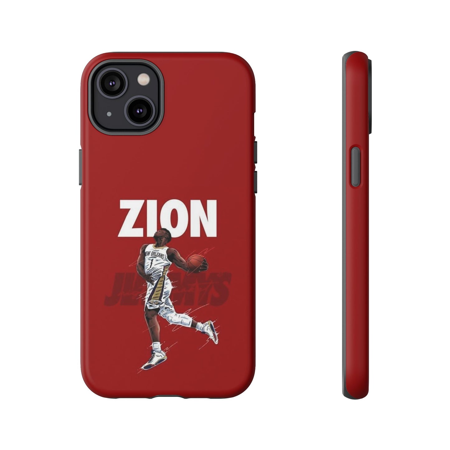 Zion Williamson Power Drive Edition – Rugged Dual-Layer Armor & Slim Fit | Compatible with iPhone 8–16 Pro Max & Samsung S10–S25 Ultra