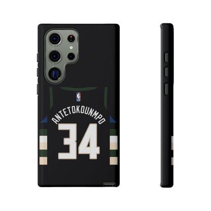 Giannis Antetokounmpo Force Drive Edition – Heavy-Duty ShockGuard Layers, Athletic Slim Fit | iPhone 8–16 Pro Max & Samsung S10–S25 Ultra Supported