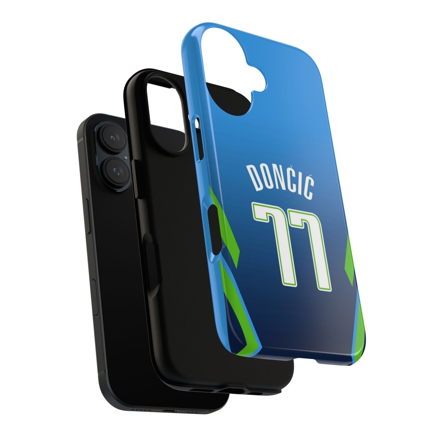 Luka Dončić Ice Vision Edition – Rugged Dual-Layer Build, Slim Fit | Compatible with iPhone 8–16 Pro Max & Samsung Galaxy S10–S25 Ultra