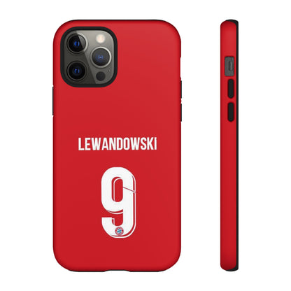 Robert Lewandowski Precision Guard – Dual-Layer Protection & Sleek Design | Compatible with iPhone 8 to 16 Pro Max & Samsung Galaxy S10 to S25 Ultra