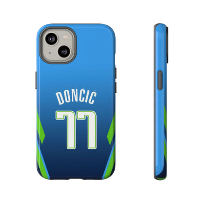 Luka Dončić Ice Vision Edition – Rugged Dual-Layer Build, Slim Fit | Compatible with iPhone 8–16 Pro Max & Samsung Galaxy S10–S25 Ultra