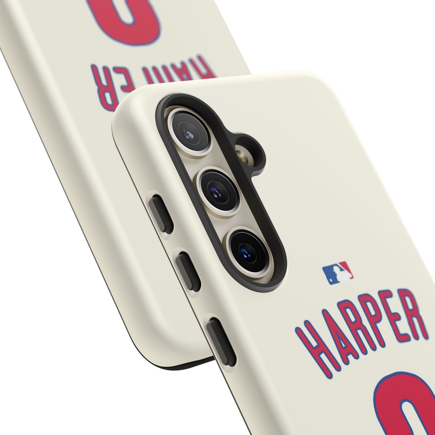 Bryce Harper PowerGrip – Dual-Layer Defense & Slim Fit | Compatible with iPhone 8 to 16 Pro Max & Samsung Galaxy S10 to S25 Ultra