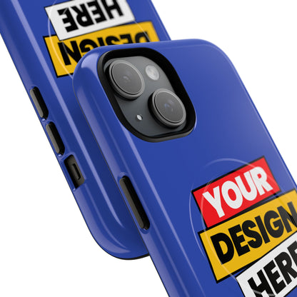 Tough Magnetic Phone Case, Customizable Phone Protector, Personalized Gift, Durable Tech Accessory, Ideal for Teens and Adults