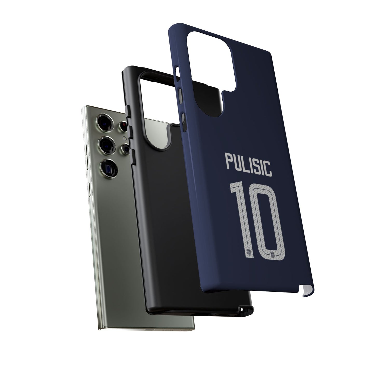 Christian Pulisic Precision Armor – Dual-Layer Durability & Sleek Fit | Compatible with iPhone 8 to 16 Pro Max & Samsung Galaxy S10 to S25 Ultra