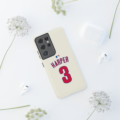 Bryce Harper PowerGrip – Dual-Layer Defense & Slim Fit | Compatible with iPhone 8 to 16 Pro Max & Samsung Galaxy S10 to S25 Ultra