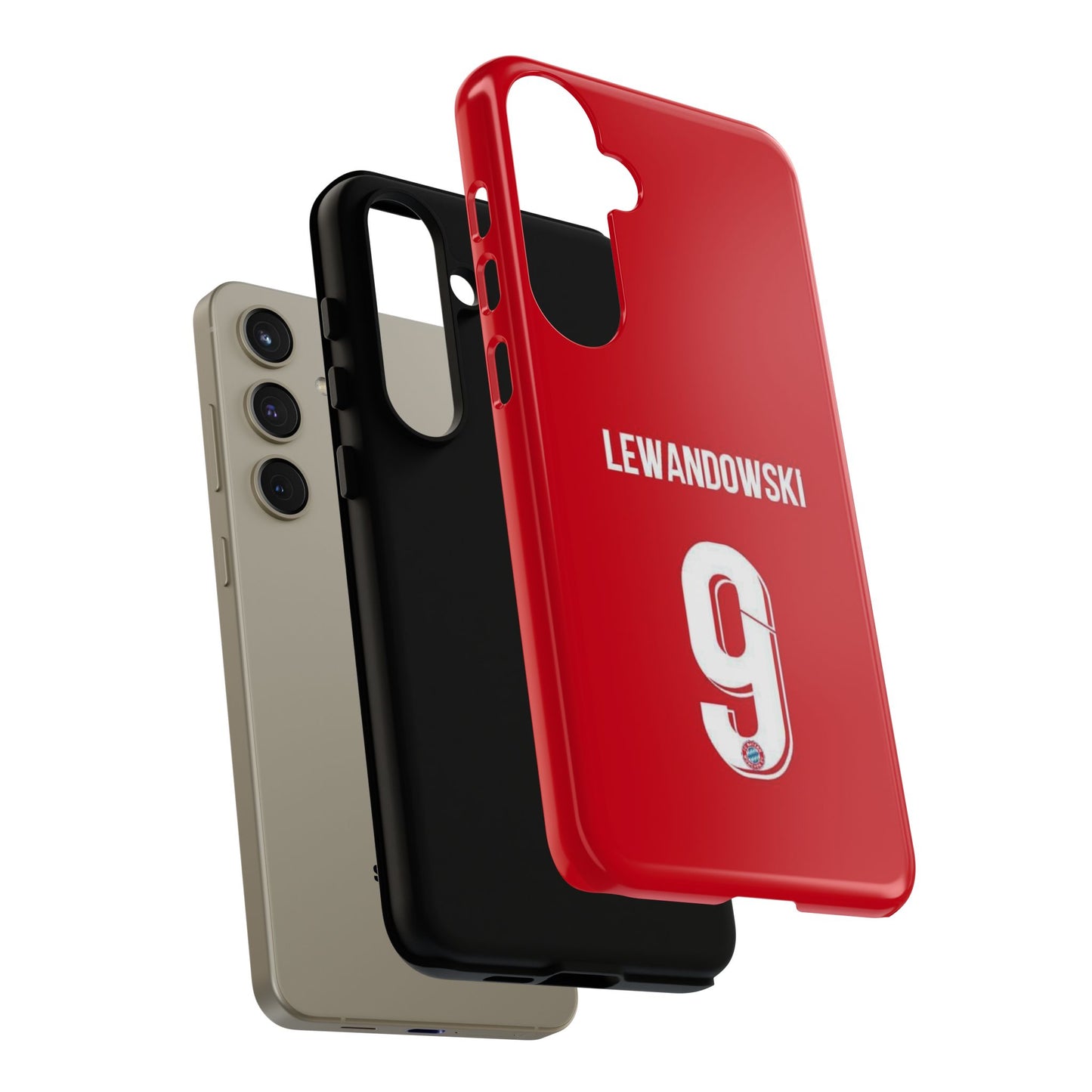 Robert Lewandowski Precision Guard – Dual-Layer Protection & Sleek Design | Compatible with iPhone 8 to 16 Pro Max & Samsung Galaxy S10 to S25 Ultra