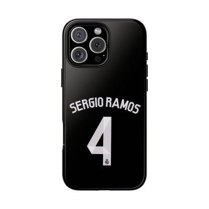 Sergio Ramos Defender Pro – Dual-Layer Shock Absorption & Slim Profile | Compatible with iPhone 8 to 16 Pro Max & Samsung Galaxy S10 to S25 Ultra