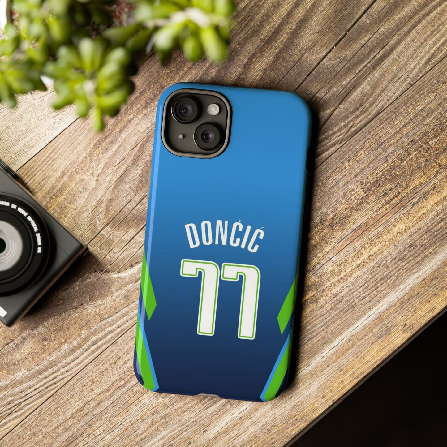 Luka Dončić Ice Vision Edition – Rugged Dual-Layer Build, Slim Fit | Compatible with iPhone 8–16 Pro Max & Samsung Galaxy S10–S25 Ultra