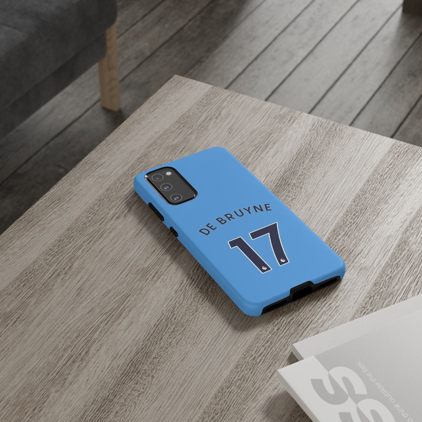Kevin De Bruyne VisionGuard – Enhanced Protection & Sleek Design | Fits iPhone 8–16 Pro Max & Galaxy S10–S25 Ultra