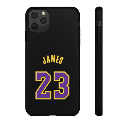 LeBron James King’s Guard Edition – MaxProtect Hybrid Shell, Athletic Profile | iPhone 8–16 Pro Max & Samsung S10–S25 Ultra Compatible