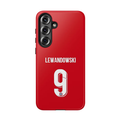 Robert Lewandowski Precision Guard – Dual-Layer Protection & Sleek Design | Compatible with iPhone 8 to 16 Pro Max & Samsung Galaxy S10 to S25 Ultra