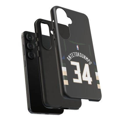 Giannis Antetokounmpo Force Drive Edition – Heavy-Duty ShockGuard Layers, Athletic Slim Fit | iPhone 8–16 Pro Max & Samsung S10–S25 Ultra Supported