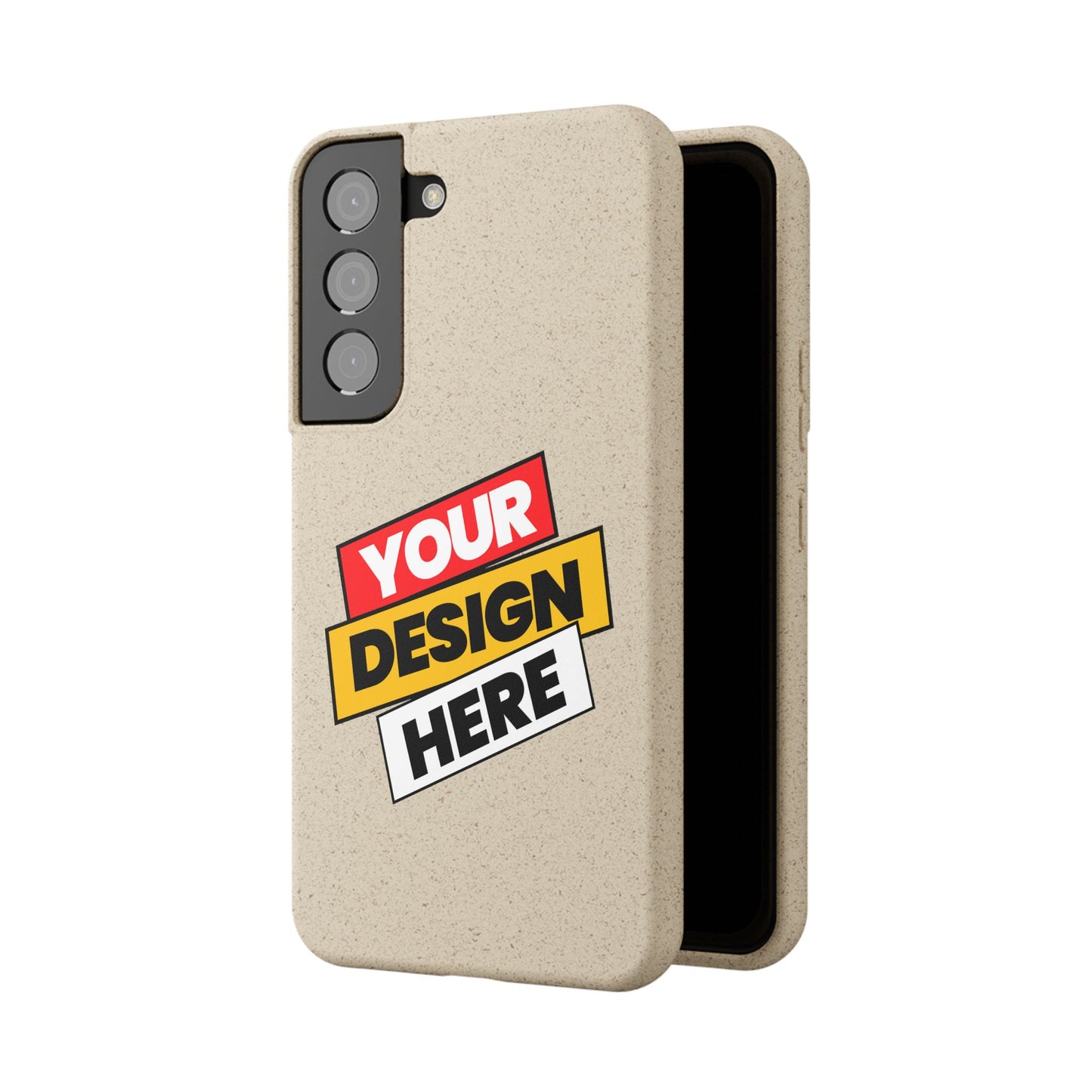 Eco-Friendly Phone Case, Biodegradable Phone Cover, Sustainable Accessory, Customizable iPhone Case, Green Gift Idea, Environmentally